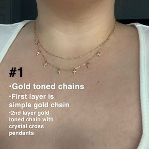 Layered necklace! 💛